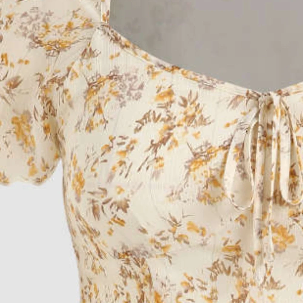 Cider Curve Ditsy Floral Mini Dress Size 4X (US Size 20) - Picture 2 of 5